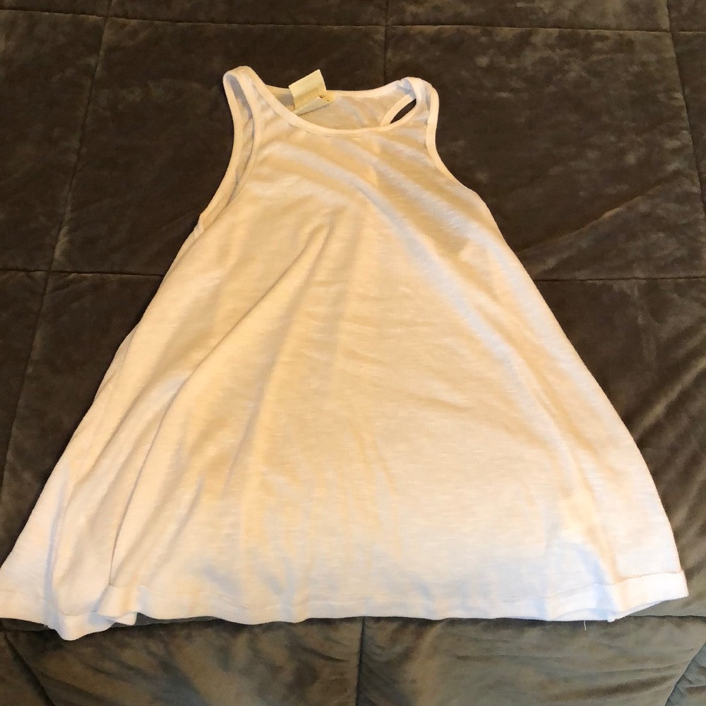 White tank top